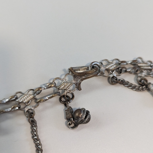 Rare Vintage Metal Belly Dancer Jingle Hip Belt - Picture 3 of 5